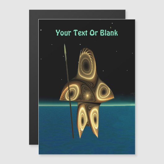 Fractal Inuit Hunter (Voorkant / Achterkant)