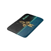 Fractal Inuit Hunter - Alaska Badmat (Gekanteld)