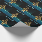 Fractal Inuit Hunter - Joyeux Noё l Cadeaupapier (Hoek)
