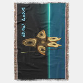 Fractal Inuit Hunter - Kuvianak Innovia Deken (Voorkant Verticaal)