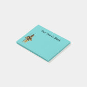 Fractal Inuit Hunter Post-it® Notes (Schuin)