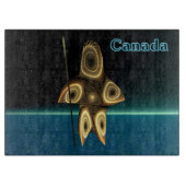 Fractal Inuit Hunter Snijplank (Voorkant)