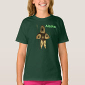 Fractal Inuit Hunter T-shirt (Voorkant)