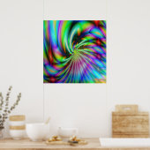 Fractal Invert 4 Poster (Keuken)