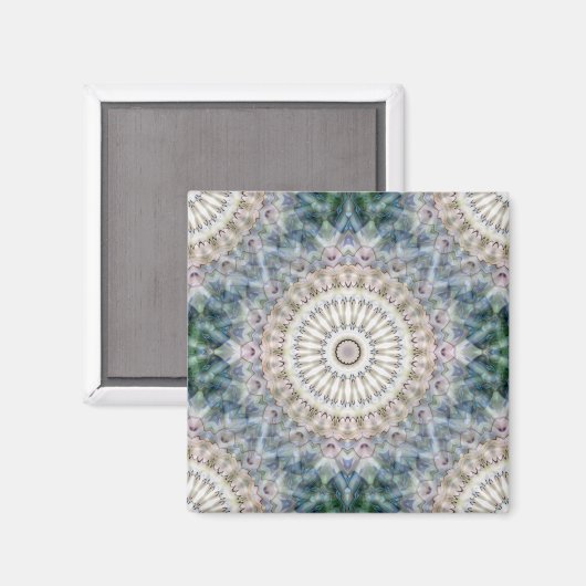 Fractal Kaleidoscoop Magneet (Voorkant / Achterkant)