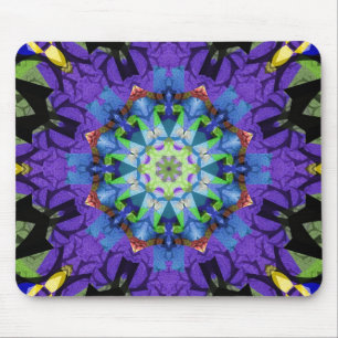 Fractal kaleidoscoop muismat