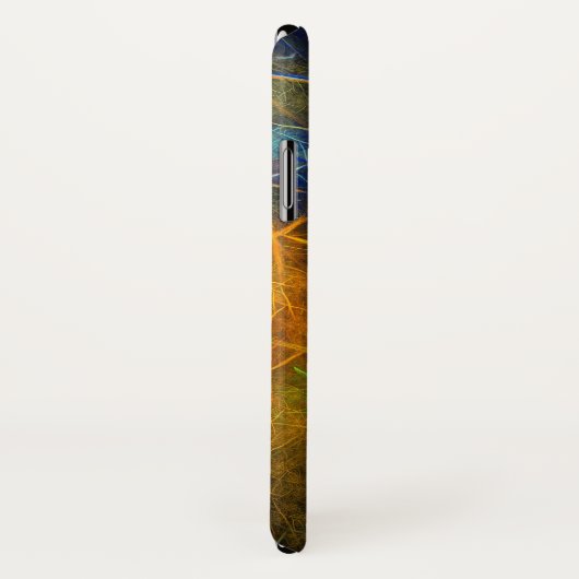 Fractal Lightning (Storm vlam) Case-Mate iPhone Case (Achterkant / rechts)