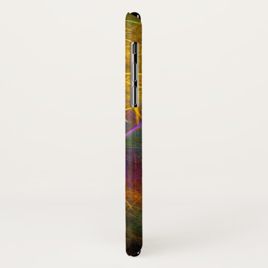 Fractal Lightning (Storm vlam) Case-Mate iPhone Case (Achterkant/links)