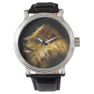 Fractal lion horloge
