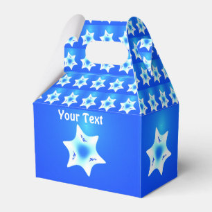 Fractal Magen Lavan (White Star) Bedankdoosjes