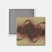 Fractal Magnet Magneet (Voorkant / Achterkant)