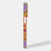 Fractal Mandala Floral Psychedelic Retro Case-Mate iPhone Case (Achterkant / Rechts)