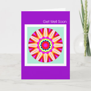 Fractal Mandala - Haal snel weer goed Kaart