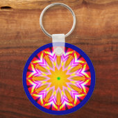 Fractal Mandala Sleutelhanger (Voorkant)
