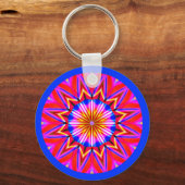 Fractal Mandala Sleutelhanger (Voorkant)