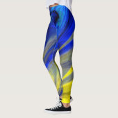 Fractal Marble 4-6 Leggings (Links)
