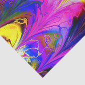 Fractal Marble 7A Tissuepapier (Detail)