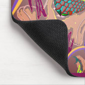 Fractal Mermaid Fantasy Muismat (Hoek)