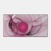 Fractal, moderne Berry Abstrait Art rose (Recto)