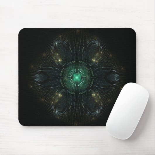 Fractal Mousepad Muismat (Met muis)