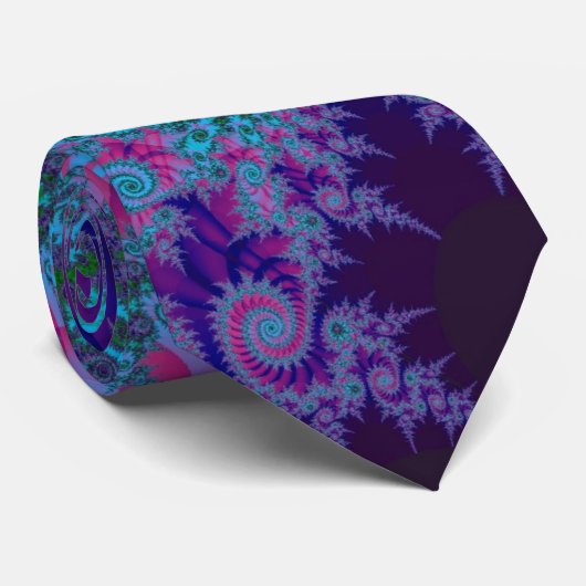 Fractal Necktie 1 Stropdas (Opgerold)