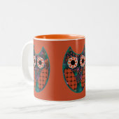 Fractal Owl Mok (Voorkant links)