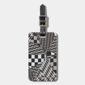 Fractal Paradise Bagagelabel (Voorkant verticaal)