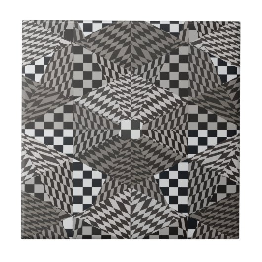 Fractal Paradise Tegeltje (Voorkant)