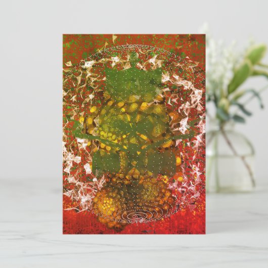 Fractal Patronen Aankondiging (Staand voorkant)