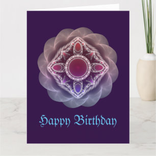 Fractal patroon kaart