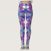 fractal patroon leggings (Voorkant)