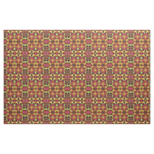 Fractal Pattern Fabric Stof (Yard (91,4 cm))