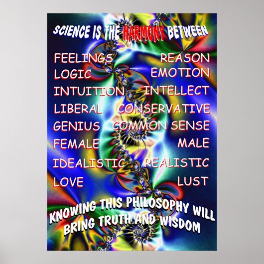 Fractal Philosophy Poster (Voorkant)