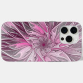 Fractal Pink Flower Dream, Floral Fantasy Pattern Case-Mate iPhone Case (Achterkant (horizontaal))