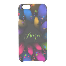 Fractal Pollen iPhone 6 Clear™ Deflector Hoesje