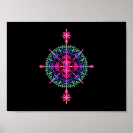 Fractal poster (Voorkant)