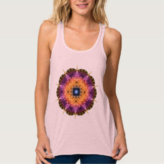 Fractal primeert ornament tanktop