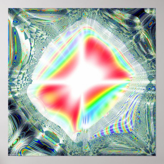 Fractal Prisma Poster (Voorkant)