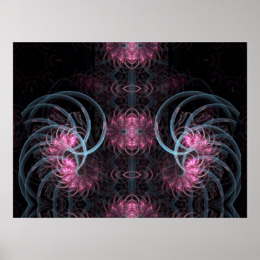 FRACTAL PSYMURAI POSTER (Voorkant)