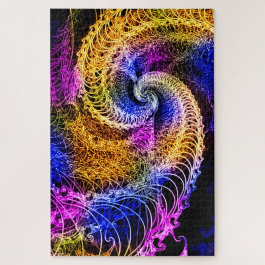 Fractal Puzzle Legpuzzel (Verticaal)