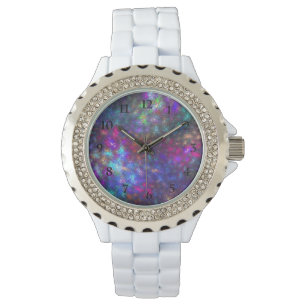Fractal Rainbow Horloge