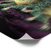 Fractal Ribbons Poster (Hoek)