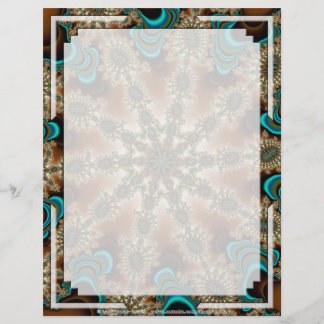 Fractal S~17 Custom Letterhead 03 - 8,5 inch x 11