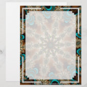 Fractal S~17 Custom Letterhead 03 - 8,5 inch x 11  (Voorkant / Achterkant)