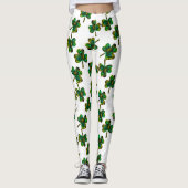 Fractal Shamrock Leggings (Voorkant)