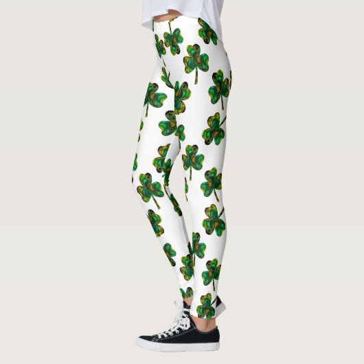 Fractal Shamrock Leggings (Links)