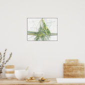 Fractal ship poster (Keuken)