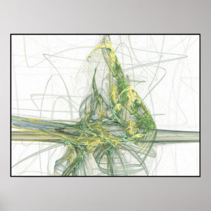 Fractal ship poster