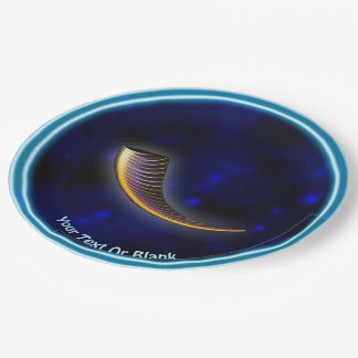 Fractal Shofar Papieren Bordje