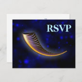 Fractal Shofar RSVP Kaartje (Voorkant / Achterkant)